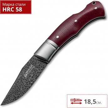 Складной нож BOKER BOXER DAMASCUS 111025DAM