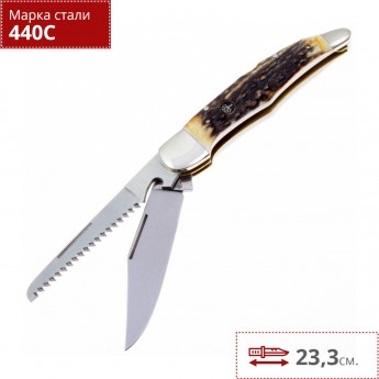 Складной нож BOKER JAGDMESSER DUO 114021S Складной нож BOKER JAGDMESSER DUO 114021S