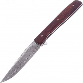 Нож BOKER PLUS URBAN TRAPPER COCOBOLO DAMASCUS BK01BO176DAM Нож BOKER PLUS URBAN TRAPPER COCOBOLO DAMASCUS BK01BO176DAM