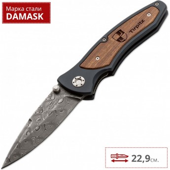 Нож BOKER TIRPITZ-DAMAST 110190DAM