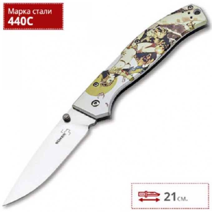 Нож BOKER TITAN DROP FRAZETTA BK01BO652