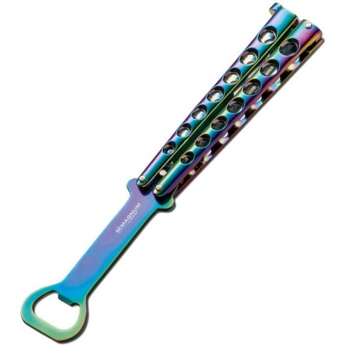 Открывалка BOKER MAGNUM RAINBOW BALISONG BK09SC010