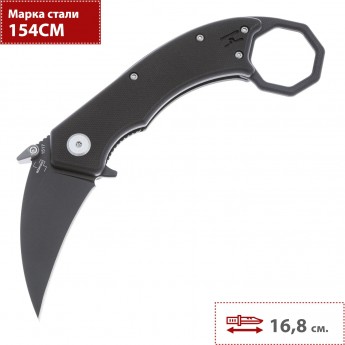 Складной нож BOKER PLUS HEL KARAMBIT 01BO515 Складной нож BOKER PLUS HEL KARAMBIT 01BO515